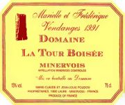 Minervois-Dom la Tour Boisee 1991